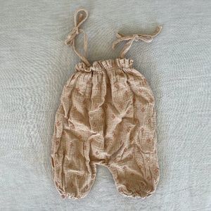 Rylee + Cru Bubble Jumpsuit in Blush